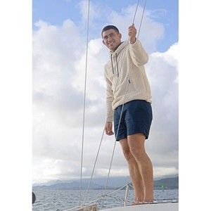 Chubbies S Hoodie Sherpa Sweatshirt White Fleece Kangaroo High Pile 2.0 Pullover